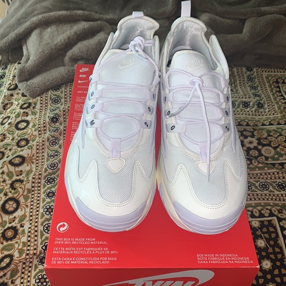 Nike Zoom 2K 'White Silver' AO0354-101 - Picture 12 of 15